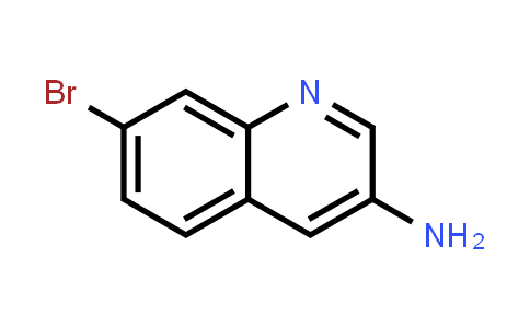 CAS No. 1266322-58-0, 7-Bromoquinolin-3-amine