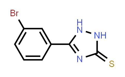 CAS No. 126651-85-2, 5-(3-Bromophenyl)-1H-1,2,4-triazole-3(2H)-thione