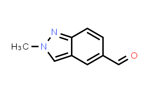 CAS No. 1266558-20-6, 2-Methyl-2H-indazole-5-carbaldehyde