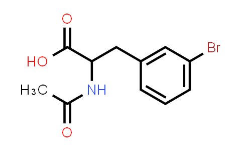 CAS No. 1266723-48-1, 2-Acetamido-3-(3-bromophenyl)propanoic acid
