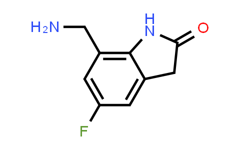CAS No. 1267172-87-1, 7-(Aminomethyl)-5-fluoro-2,3-dihydro-1H-indol-2-one
