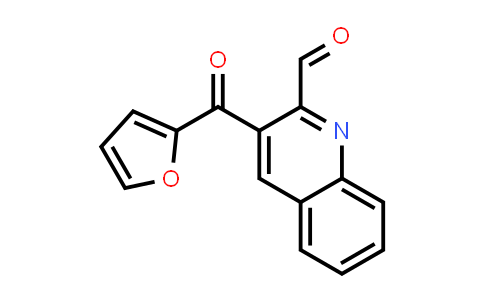 CAS No. 126769-01-5, 3-(2-Furoyl)quinoline-2-carboxaldehyde
