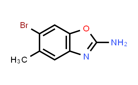 CAS No. 1267996-62-2, 6-Bromo-5-methylbenzo[d]oxazol-2-amine