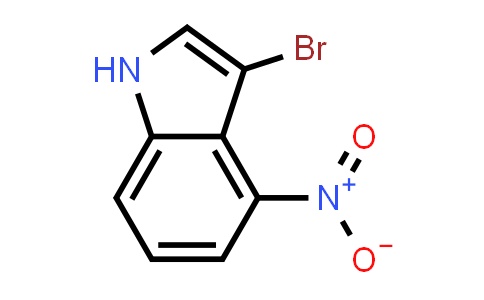CAS No. 126807-08-7, 3-Bromo-4-nitro-1H-indole