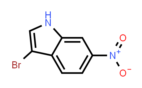 CAS No. 126807-09-8, 3-Bromo-6-nitro-1H-indole