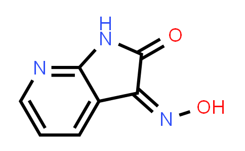 CAS No. 126807-18-9, 1H-Pyrrolo[2,3-b]pyridine-2,3-dione, 3-oxime