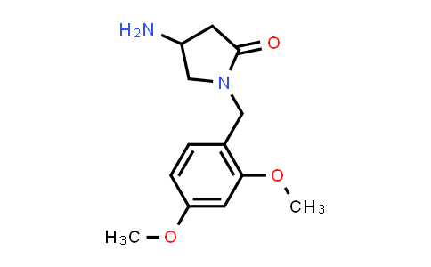 CAS No. 1268143-94-7, 4-Amino-1-[(2,4-dimethoxyphenyl)methyl]pyrrolidin-2-one