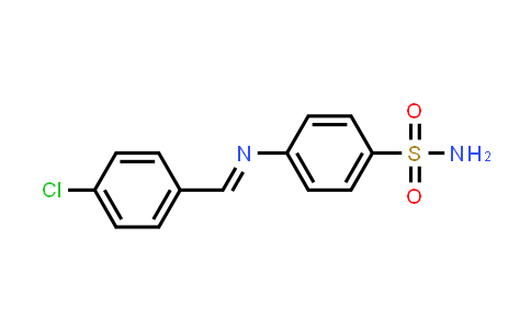 CAS No. 1268249-72-4, 4-[(E)-[(4-Chlorophenyl)methylene]amino]benzenesulfonamide
