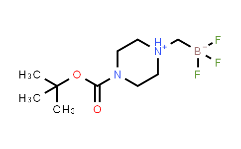CAS No. 1268340-97-1, (4-Boc-1-piperazinium-1-ylmethyl)trifluoroborate internal salt