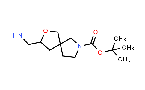 CAS No. 1268520-24-6, tert-Butyl 3-(aminomethyl)-2-oxa-7-azaspiro[4.4]nonane-7-carboxylate