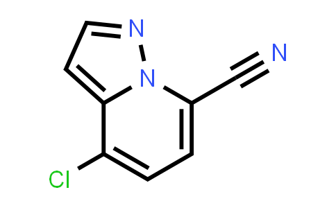CAS No. 1268520-74-6, 4-Chloropyrazolo[1,5-a]pyridine-7-carbonitrile