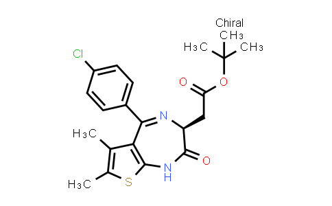 CAS No. 1268524-67-9, (S)-tert-butyl 2-(5-(4-chlorophenyl)-6,7-dimethyl-2-oxo-2,3-dihydro-1H-thieno[2,3-e][1,4]diazepin-3-yl)acetate