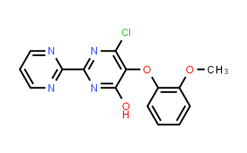 CAS No. 1268612-27-6, 6-Chloro-5-(2-methoxyphenoxy)-[2,2'-bipyrimidin]-4-ol