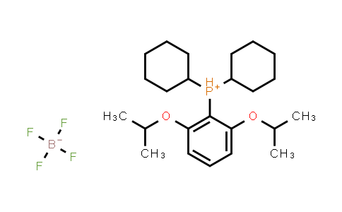 CAS No. 1268824-70-9, [2,6-Di-i-propoxyphenyl]dicyclohexylphosphonium tetrafluoroborate