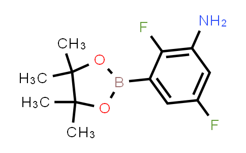 CAS No. 1269233-00-2, 2,5-Difluoro-3-(4,4,5,5-tetramethyl-1,3,2-dioxaborolan-2-yl)aniline