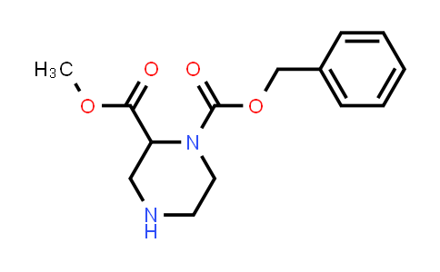 CAS No. 126937-43-7, 1-Benzyl 2-methyl piperazine-1,2-dicarboxylate