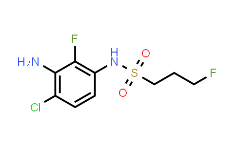 CAS No. 1269421-25-1, 1-Propanesulfonamide, N-(3-amino-4-chloro-2-fluorophenyl)-3-fluoro-