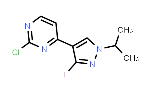 CAS No. 1269440-58-5, 2-Chloro-4-[3-iodo-1-(1-methylethyl)-1H-pyrazol-4-yl]pyrimidine