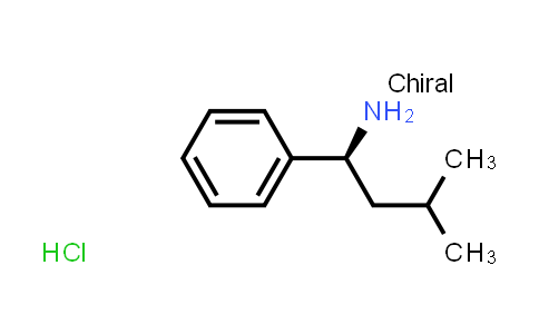 CAS No. 1269470-38-3, (S)-3-Methyl-1-phenylbutan-1-amine hydrochloride