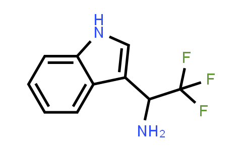 CAS No. 126954-11-8, 2,2,2-Trifluoro-1-(1H-indol-3-yl)ethan-1-amine