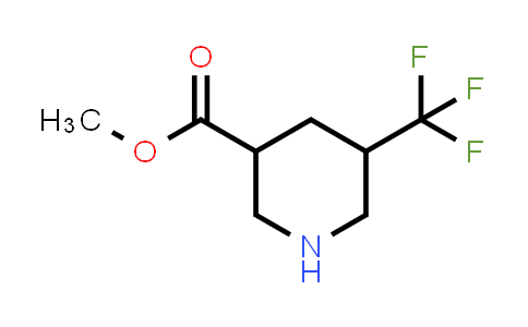 CAS No. 1269755-53-4, Methyl 5-(trifluoromethyl)piperidine-3-carboxylate