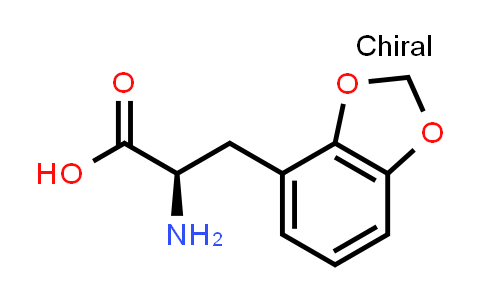 CAS No. 1270083-04-9, (R)-2-Amino-3-(benzo[d][1,3]dioxol-4-yl)propanoic acid