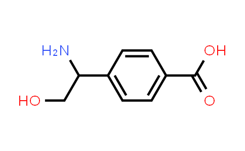 CAS No. 1270410-05-3, 4-(1-Amino-2-hydroxyethyl)benzoic acid