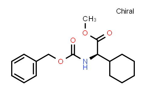 CAS No. 127042-68-6, Methyl (R)-2-(((benzyloxy)carbonyl)amino)-2-cyclohexylacetate