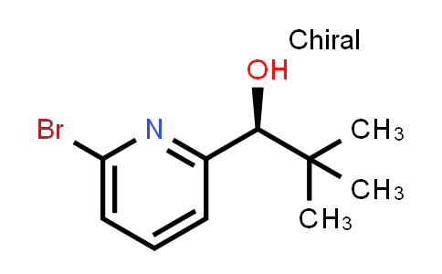 CAS No. 127049-52-9, (S)-1-(6-Bromopyridin-2-yl)-2,2-dimethylpropan-1-ol