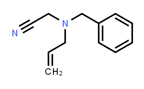 CAS No. 127073-69-2, 2-(Allyl(benzyl)amino)acetonitrile