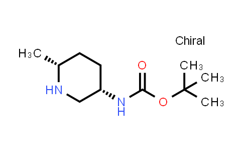 CAS No. 1271024-76-0, tert-Butyl N-[(3S,6R)-6-methylpiperidin-3-yl]carbamate