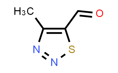 CAS No. 127108-66-1, 4-Methyl-1,2,3-thiadiazole-5-carbaldehyde