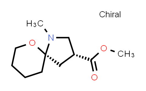 CAS No. 127144-50-7, 6-Oxa-1-azaspiro[4.5]decane-3-carboxylic acid, 1-methyl-, methyl ester, cis- (9CI)