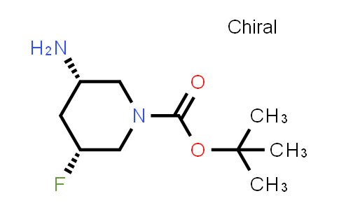 1271810-13-9 | tert-Butyl cis-3-amino-5-fluoropiperidine-1-carboxylate