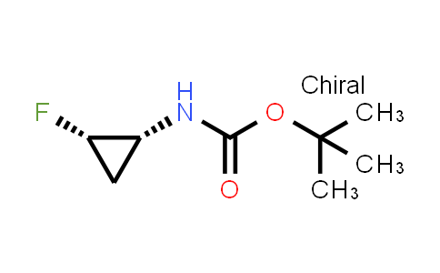 CAS No. 127199-16-0, tert-Butyl ((1R,2S)-2-fluorocyclopropyl)carbamate