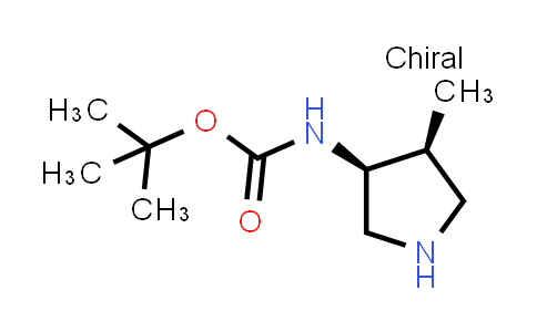 CAS No. 127199-54-6, (3S,4S)-3-(Boc-amino)-4-methylpyrrolidine