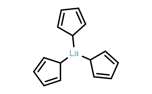 CAS No. 1272-23-7, Tris(cyclopentadienyl)lanthanum(III)