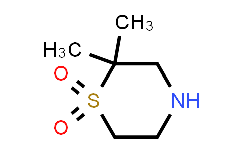 CAS No. 1272667-24-9, 2,2-Dimethylthiomorpholine 1,1-dioxide