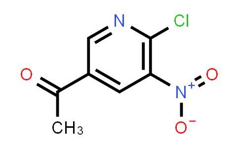 CAS No. 127356-40-5, Ethanone, 1-(6-chloro-5-nitro-3-pyridinyl)-
