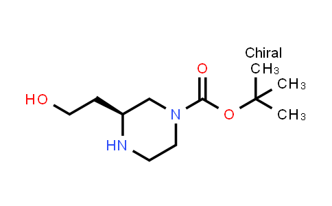 CAS No. 1273577-11-9, (S)-tert-Butyl 3-(2-hydroxyethyl)piperazine-1-carboxylate