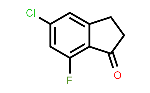 CAS No. 1273613-81-2, 5-Chloro-7-fluoro-2,3-dihydro-1H-inden-1-one