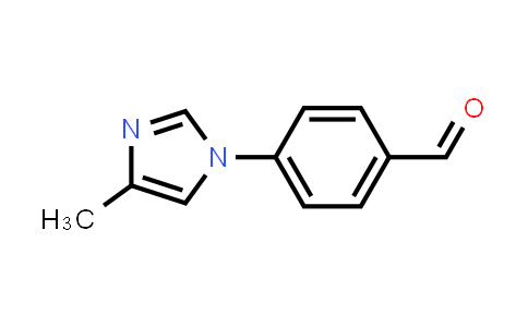 CAS No. 127404-21-1, 4-(4-Methyl-1H-imidazol-1-yl)benzaldehyde