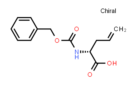CAS No. 127474-54-8, (R)-2-(((Benzyloxy)carbonyl)amino)pent-4-enoic acid