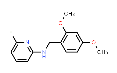 CAS No. 1275088-21-5, N-(2,4-Dimethoxybenzyl)-6-fluoropyridin-2-amine