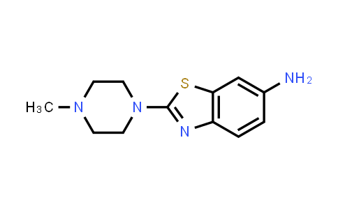 CAS No. 1275171-77-1, 2-(4-Methylpiperazin-1-yl)-1,3-benzothiazol-6-amine