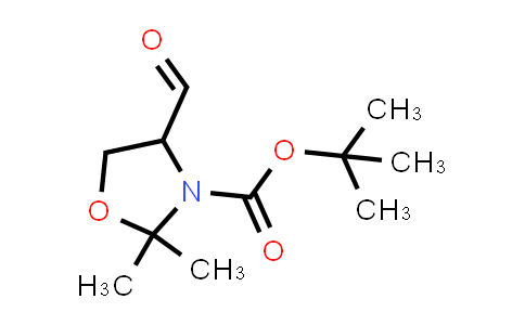CAS No. 127589-93-9, 1,1-Dimethylethyl 4-formyl-2,2-dimethyl-1,3-oxazolidine-3-carboxylate