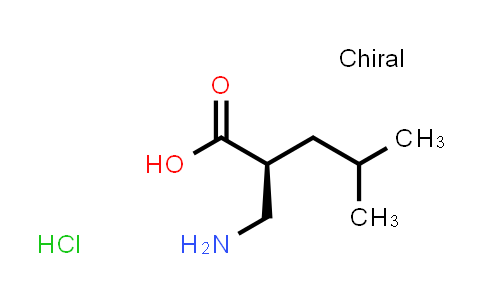 CAS No. 1276055-49-2, (S)-2-(Aminomethyl)-4-methylpentanoic acid hydrochloride