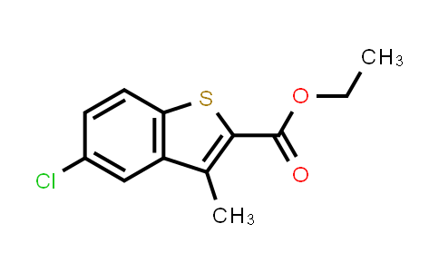 CAS No. 127606-11-5, Ethyl 5-chloro-3-methyl-1-benzothiophene-2-carboxylate