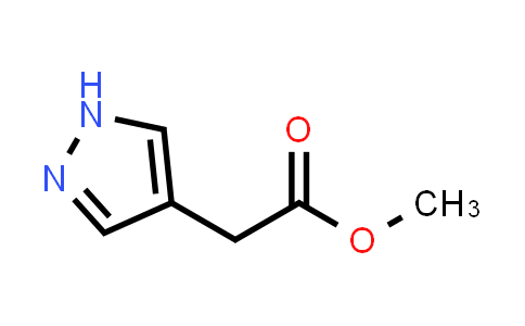 CAS No. 1276076-00-6, 1H-Pyrazole-4-acetic acid, methyl ester