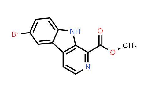 CAS No. 127661-47-6, Methyl 6-bromo-9H-pyrido[3,4-b]indole-1-carboxylate